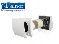Kupelňový ventilátor - Nástenný rekuperátor ALNOR HRU-WALL 100-25