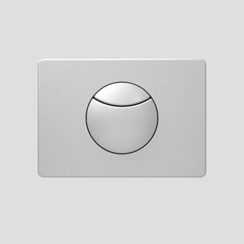 WC tlačidlo - SANIT Dvojité ovládací tlačidlo S703 CHROMmat