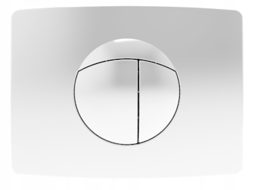 WC tlačidlo - SANIT Ovládací panel malý 701 CHROM 16.701,81