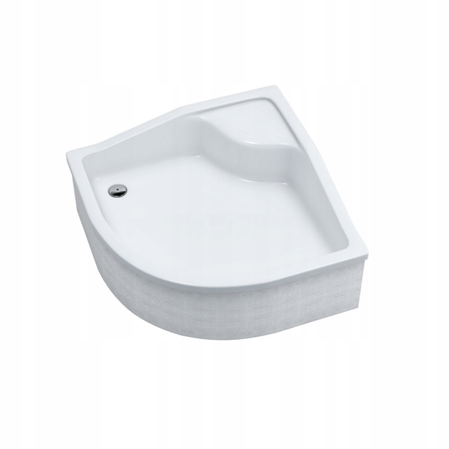 SCHEDPOL Go Baby 80 cm polkruhová sprchová vanička 3.038