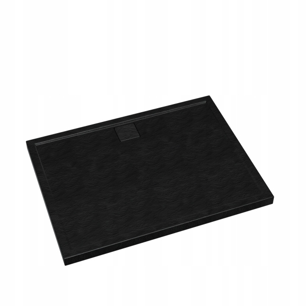 SCHEDPOL Omega Black Stone sprchová vanička 90x100