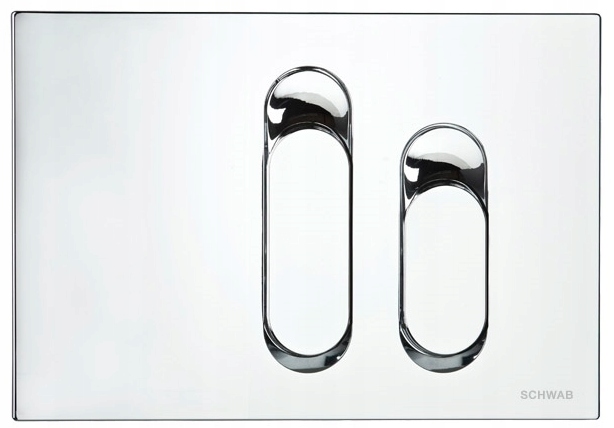 WC tlačidlo - TLAČIDLO SCHWAB DURA CHROME 634694