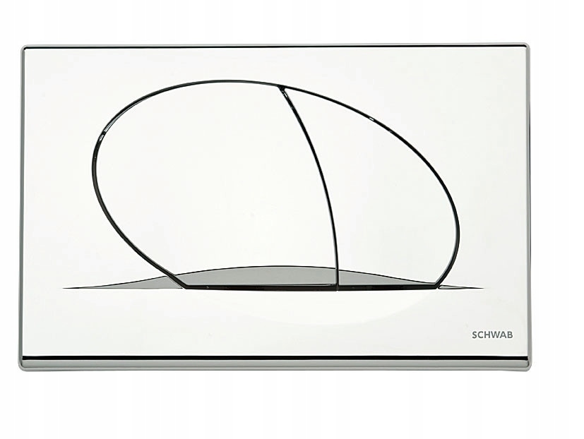 WC tlačidlo - TLAČIDLO SCHWAB OVATE DUO OVAL CHROME 257422