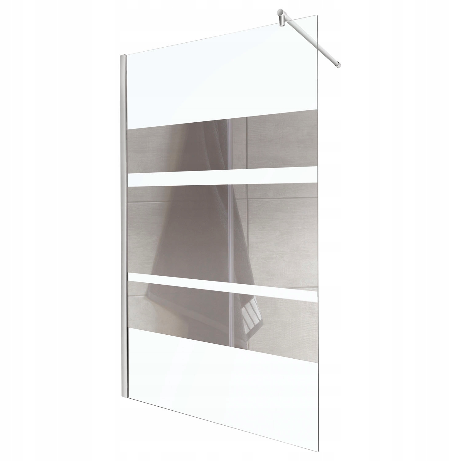 Sprchový kút - POCHÁDZAJTE VE SPRCHOVEJ STENE 120cm S 8MM NÁTEROM