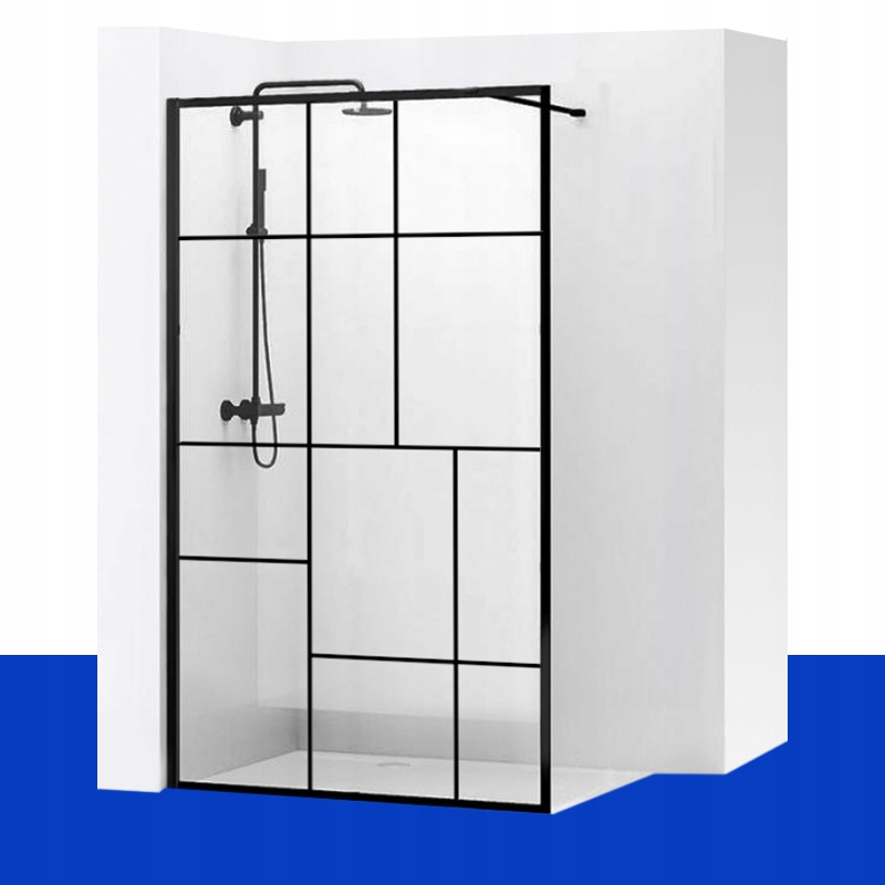 Sprchové dvere - SPRCHOVÁ STENA PRECHÁDZA 8MM BLER-2 110 CM REA