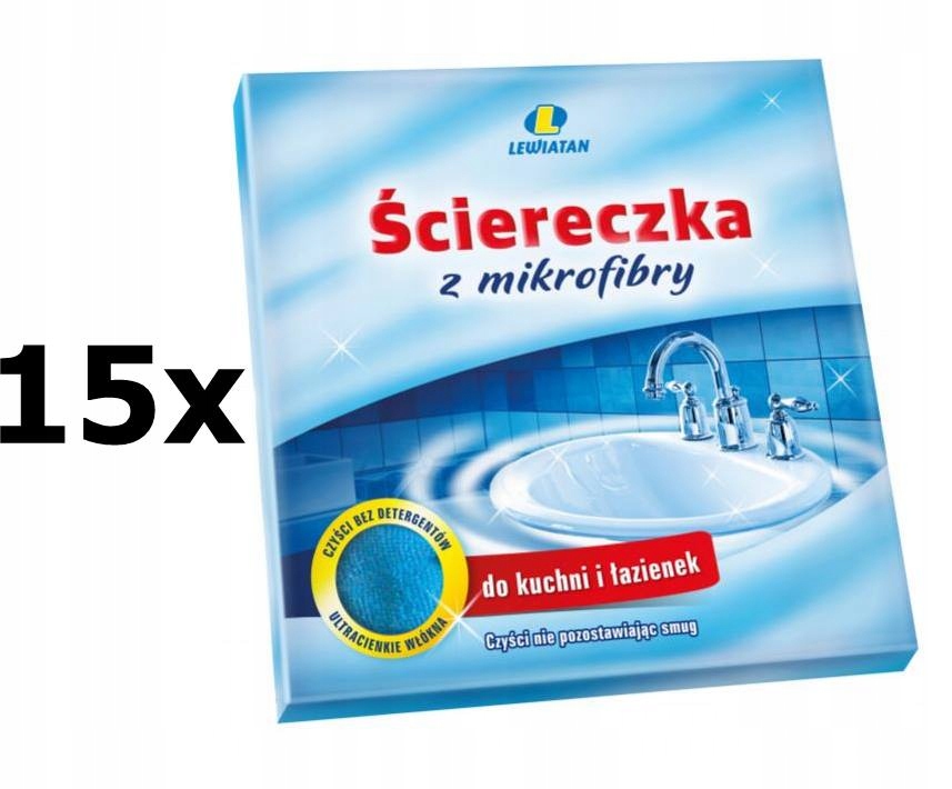Kupelňový set doplnkov - OBLEČENIE Z MIKROVLÁKNA PRE KÚPEĽNU A KUCHYNU 15 KS.