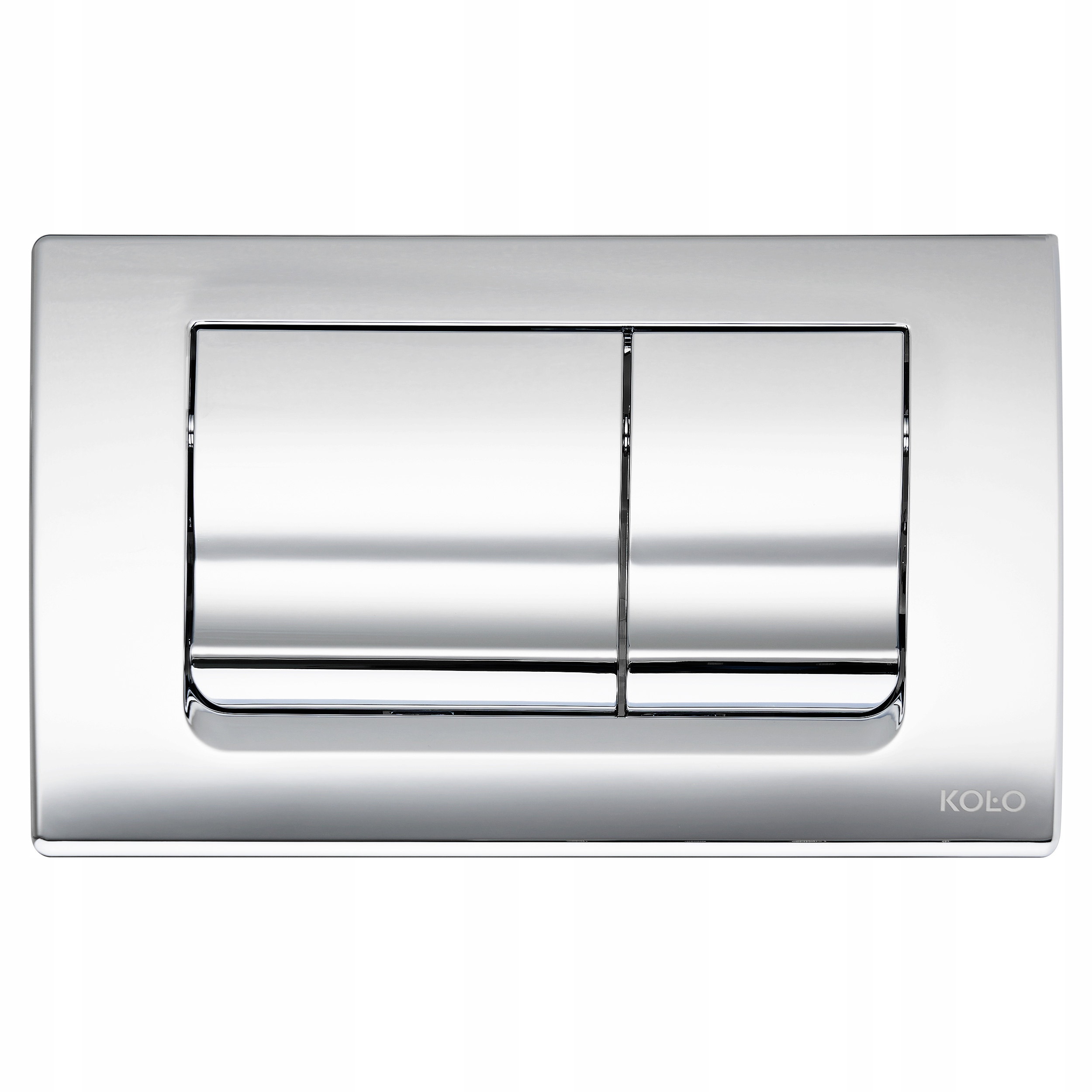 WC tlačidlo - SLIM chrómovaný ovládací panel CIRCLE 94130002