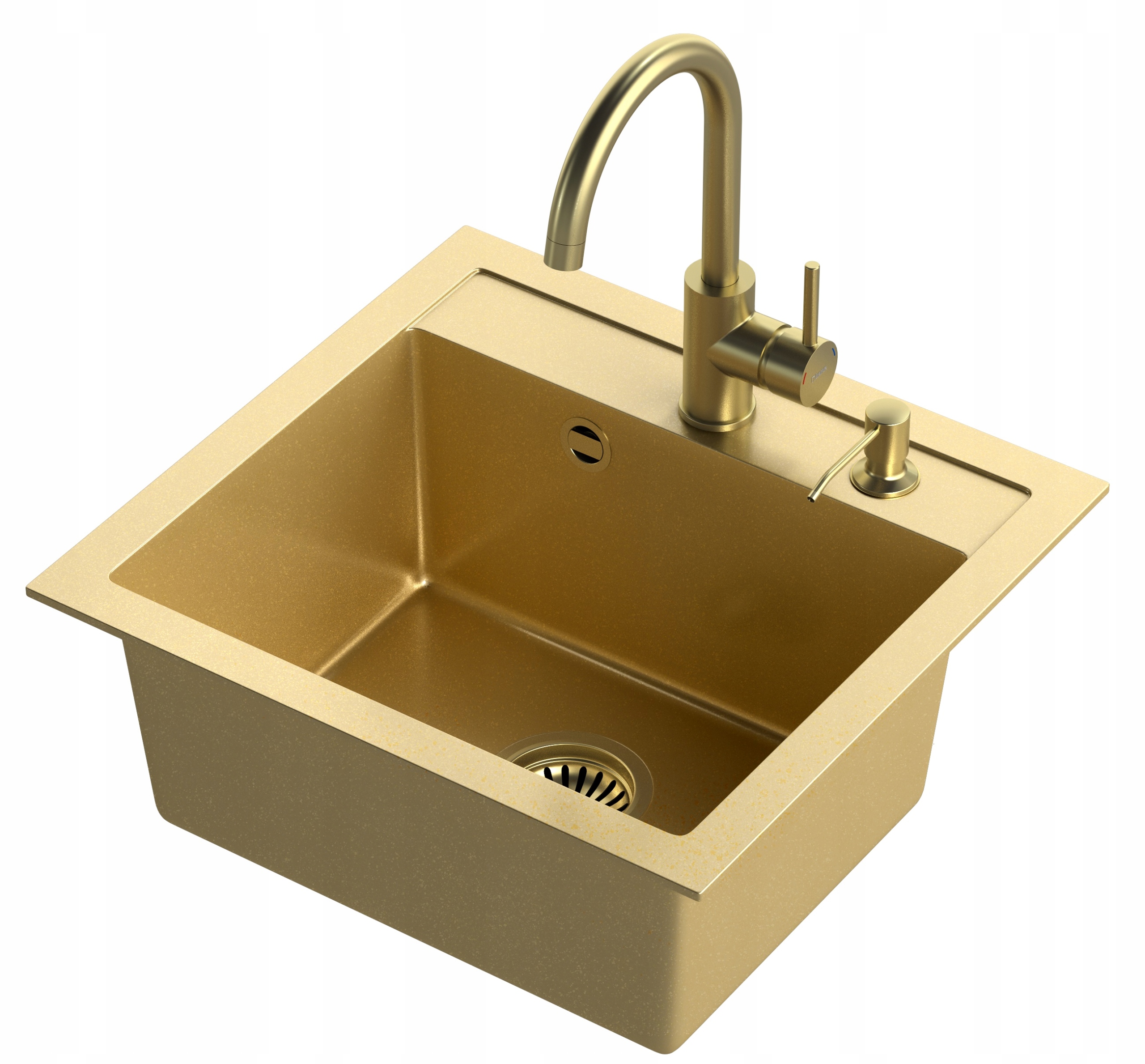 STEINER SINK BATTERY DISPENSER GOLD 3v1 SET