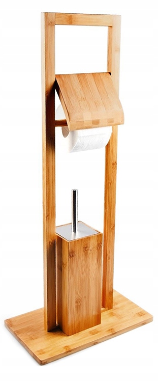 Držiak papiera STOJANOVÝ KEFÍK DRŽIAK PAPIERA BAMBOO