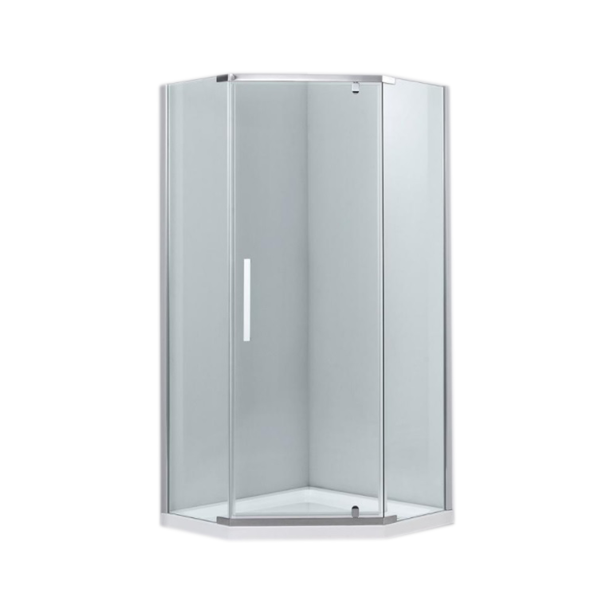 Sprchový kút - Sprchovací kút STYL 80x80 5-rohový bez sprchovej vaničky