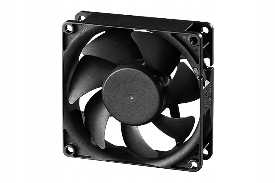 Kupelňový ventilátor - SUNON DC KULOVÝ VENTILÁTOR 24V 80x80x25mm 70m3 / h