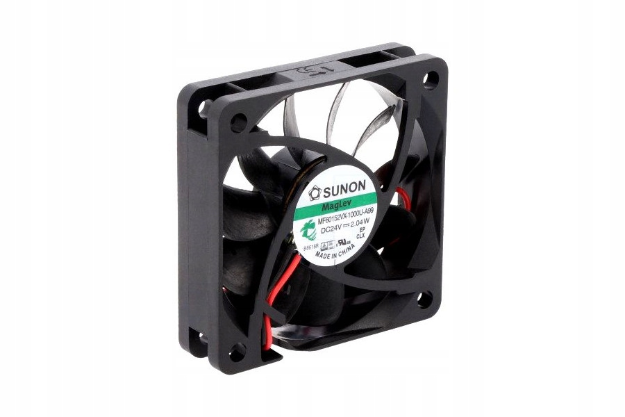 Kupelňový ventilátor - SUNON DC FAN AXIAL 24V 60x60x15mm 36,2dBA