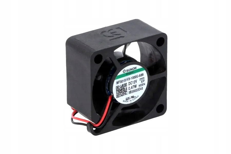 Kupelňový ventilátor - SUNON AXIAL FAN 12VDC 30x0x15mm 4,57m3 / h