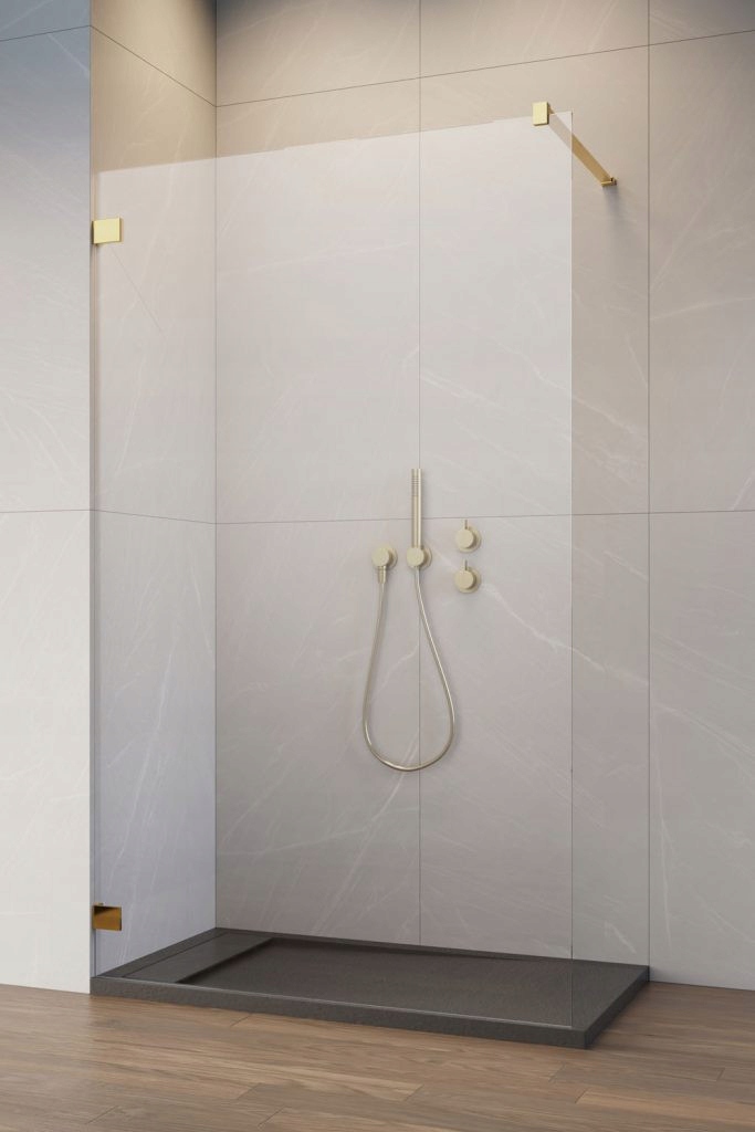Sprchový kút - Sprchová stena 120 Essenza Pro Walk-in Gold R