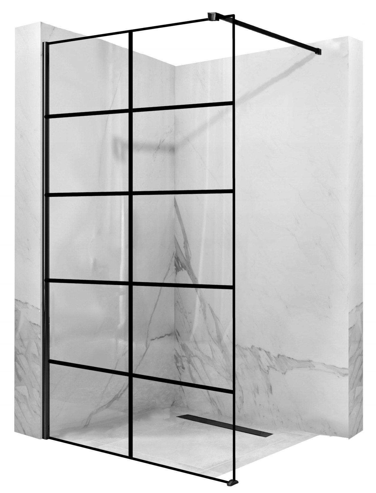 Sprchové dvere - Sprchová zástena 8mm BLER-1 Easy Clean 70x195