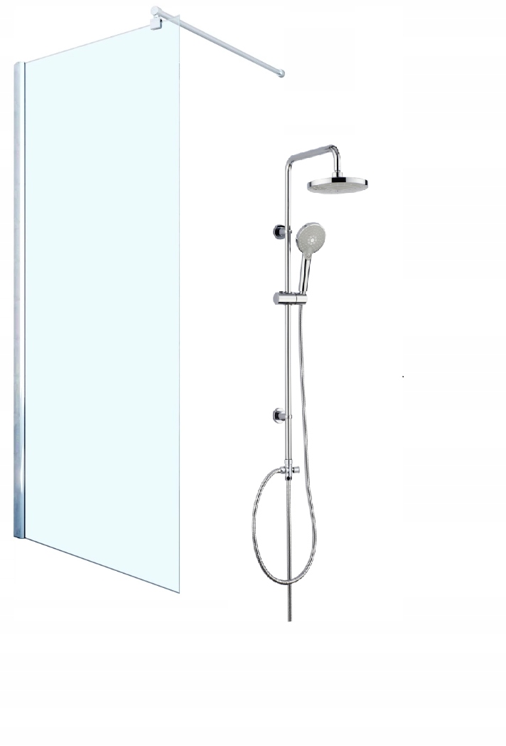 Sprchové dvere - Sklenené sprchové steny Walk-In 80x190 + SPREJ