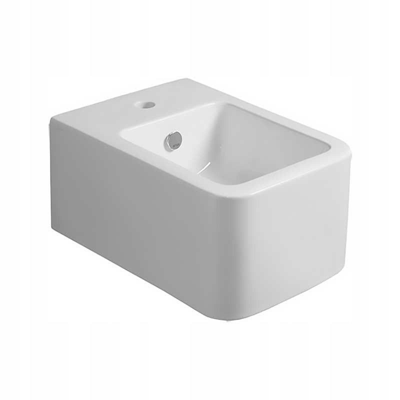 Bidet Simas Flow biely FL64 s montážnou sadou F85