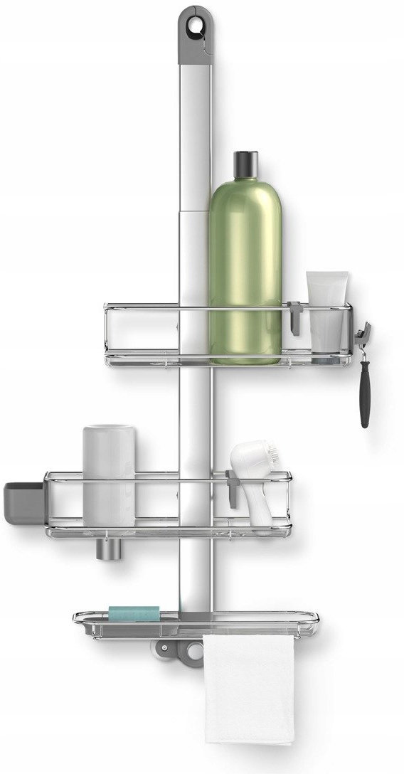 Polička do kúpelne - Sprchové koše Simplehuman Plus Nerezová oceľ