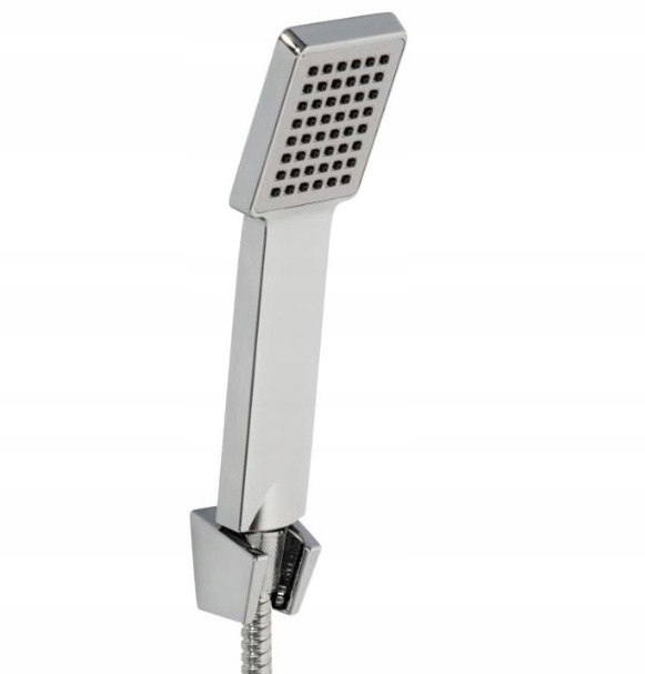 Kupelňový set doplnkov - BRIKS hadica sprchovej hlavice 130 cm štvorcová rukoväť
