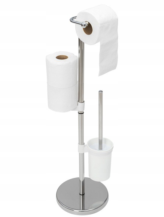 Držiak papiera Kefa na držiak na toaletný papier, chróm