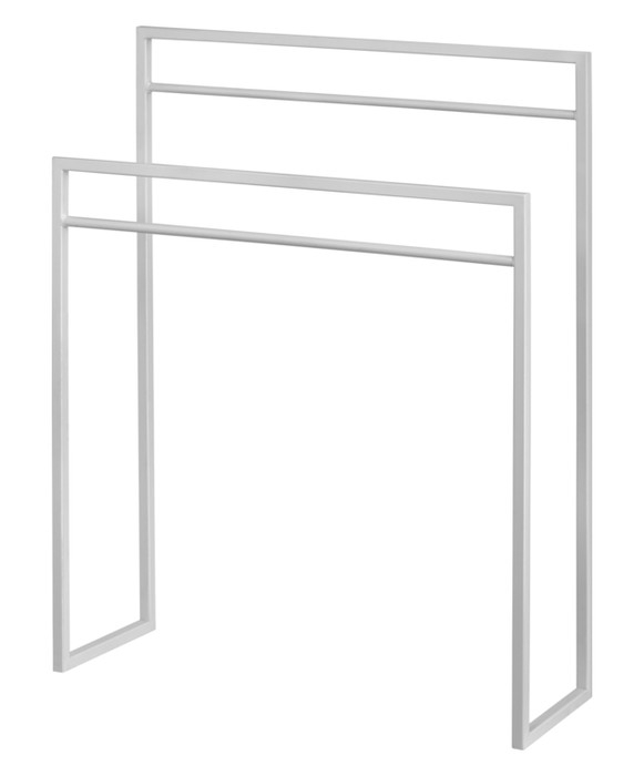 Vešiak - Stojan na vešiak na uteráky čierny 100cm