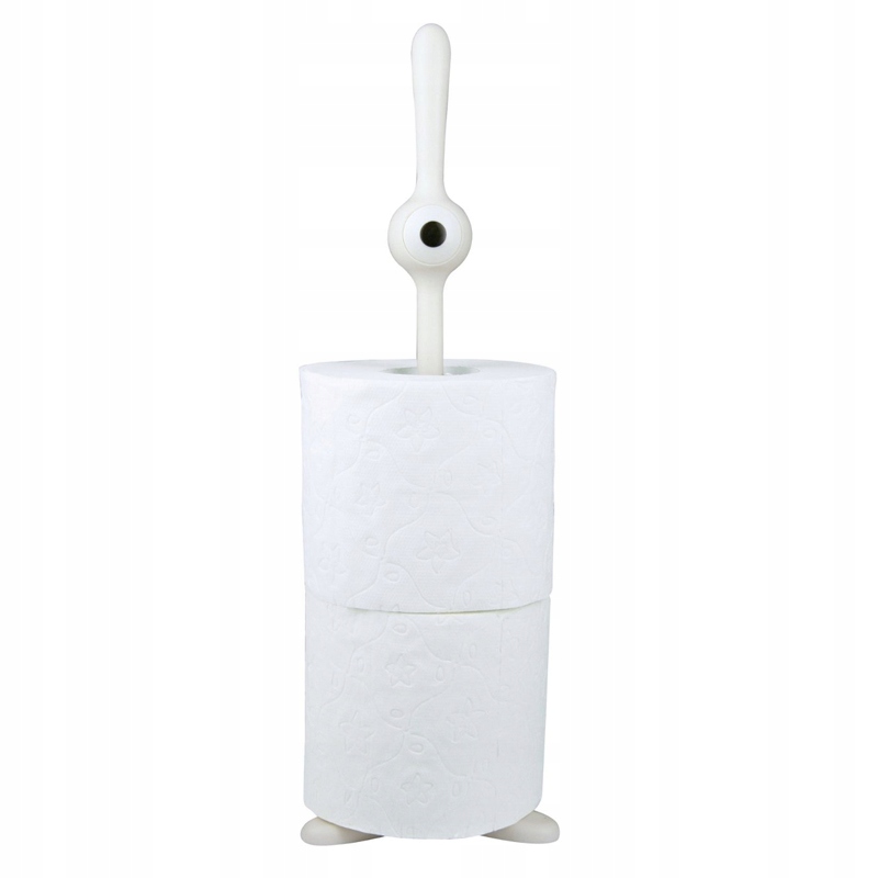 Držiak papiera Stojan na toaletný papier Koziol Toq biely