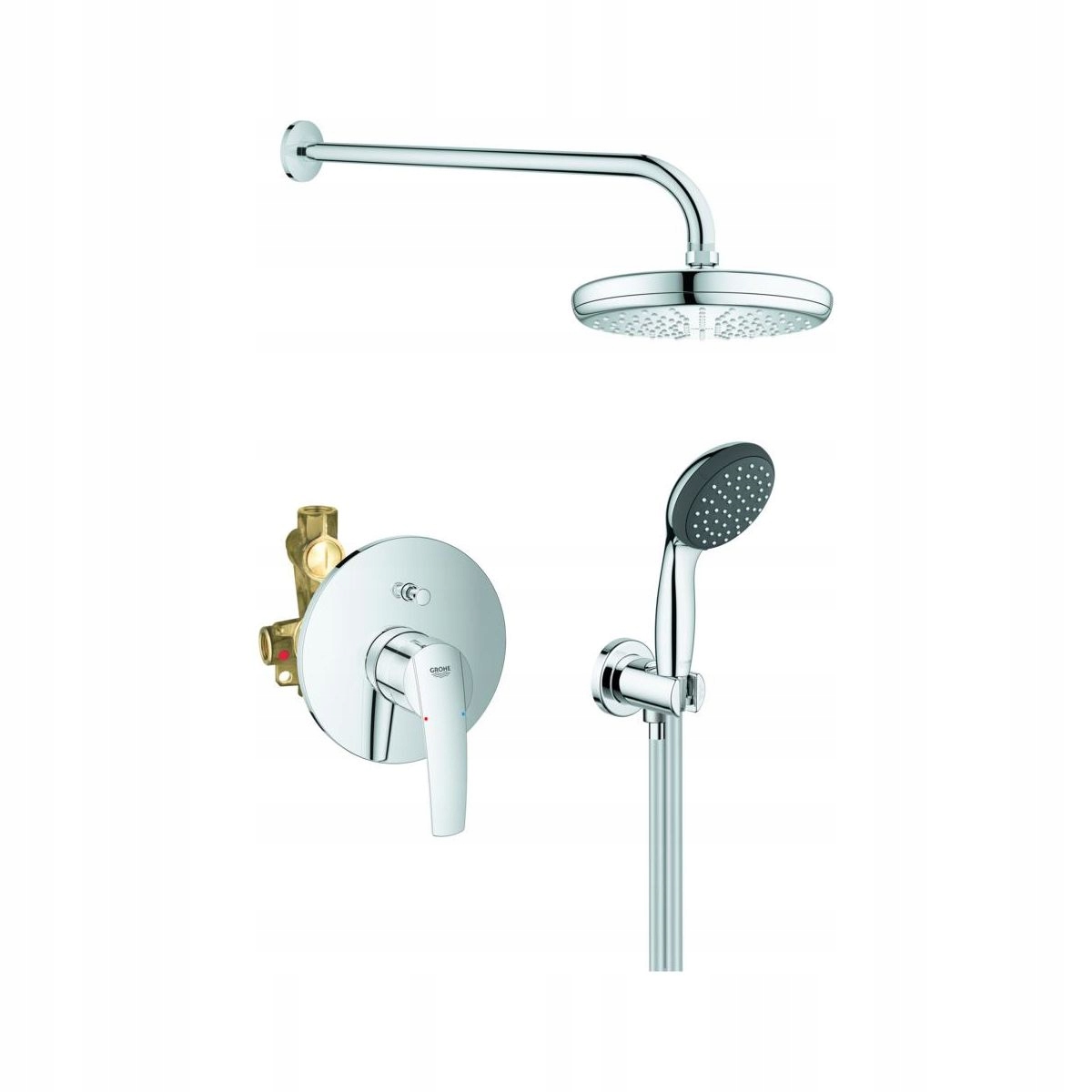 Sprchový panel -  ZAČAŤ NOVÝ skrytý systém GROHE