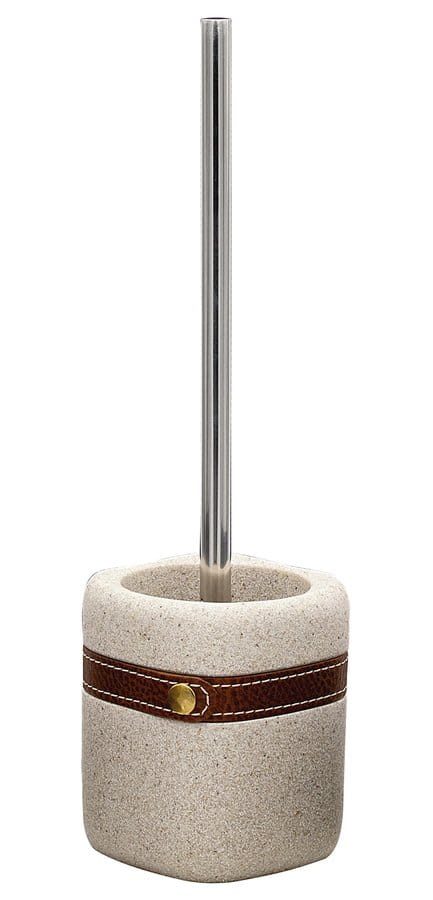 Kupelňový set doplnkov - WC kefa 9,5 × 35 × 9,5 cm, béžová SUPERIOR