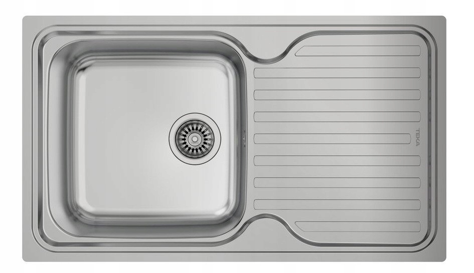 Oceľový drez TEKA 86x50 reverzibilný L / P 1C1