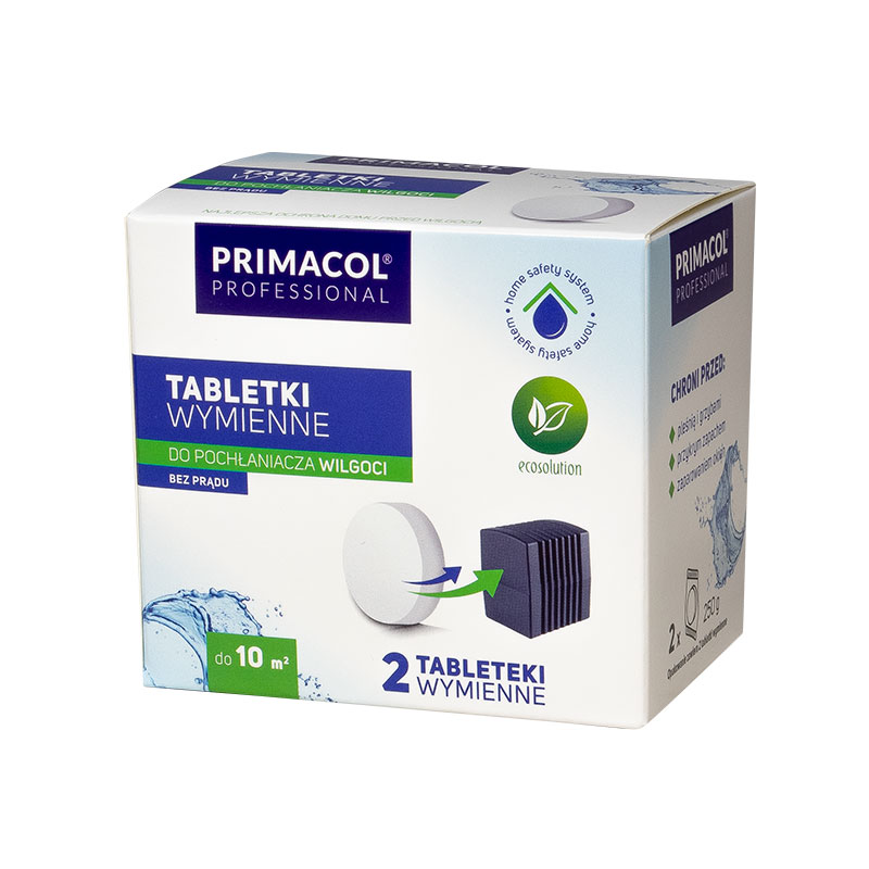 Odvlhčovač vzduchu - Vyberateľné tablety pre vysúšadlo 6 ks