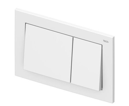 WC tlačidlo - Tece BASE gombíková WC doska biela 9240700
