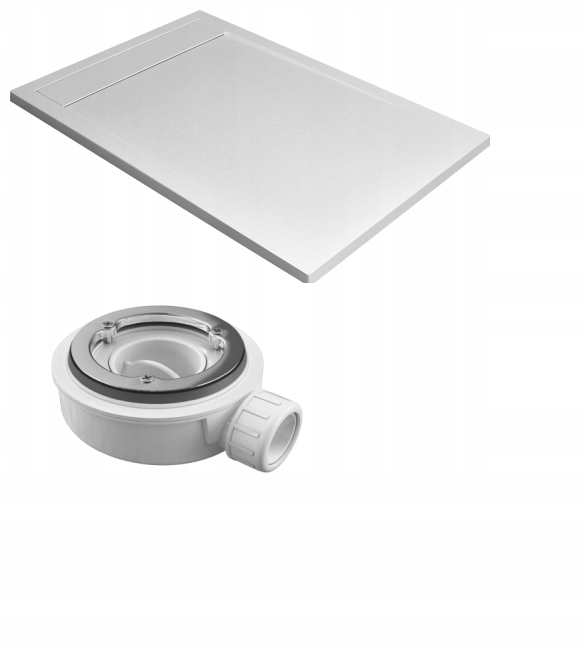 Teos F 110x80 biela sprchová vanička Radaway + sifón