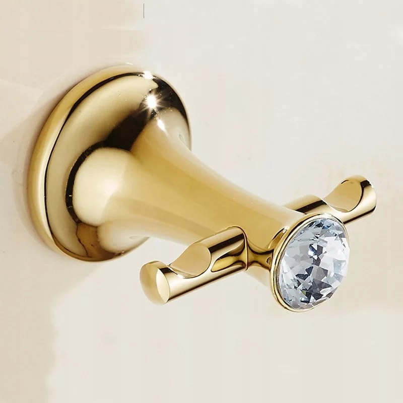 Vešiak - DRŽIAK RUČNÍKA ANTIQUE RETRO GOLD