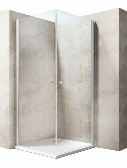 Sprchový kút - SKLÁPACIA SPRCHOVÁ KABÍNA EASY SPACE 80x80 REA