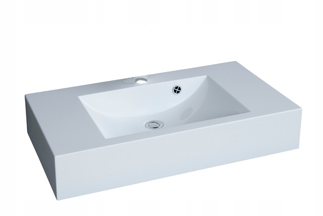 Umývadlo -  Pultová doska WASHBASIN 70x43, na skrinke LANY MARBLE