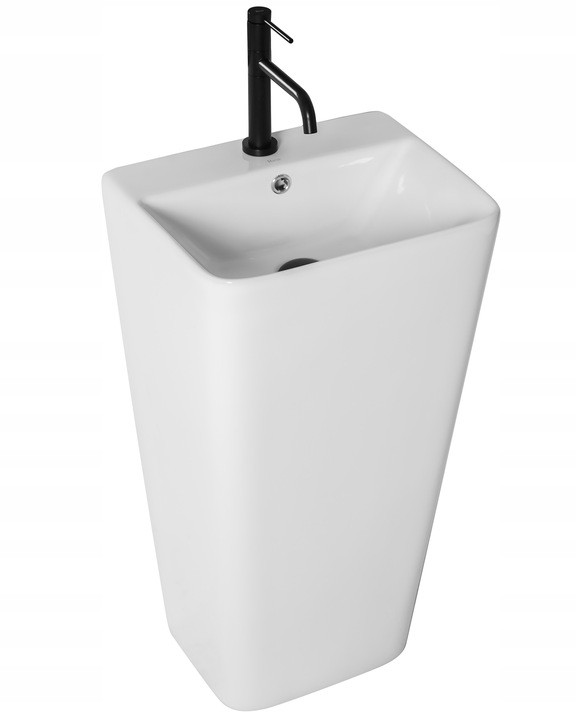 Umývadlo -  ARIS FREE-STANDING WHITE REA CERAMIC WASHBASIN