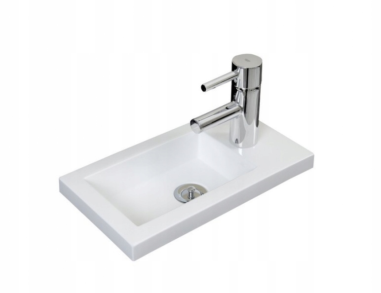 Umývadlo -  WASHBASIN MARBLE 40x22 malé, vstavané zapustené