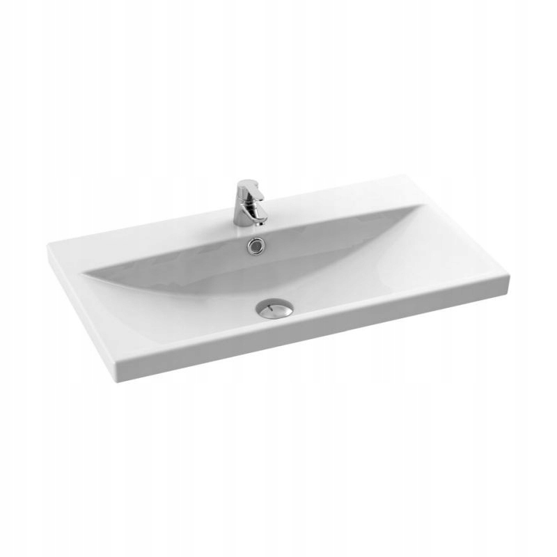 Umývadlo - BIELE CERASTYLE ELITE NÁBYTOK NA NÁBYTOK 80x44,5 cm