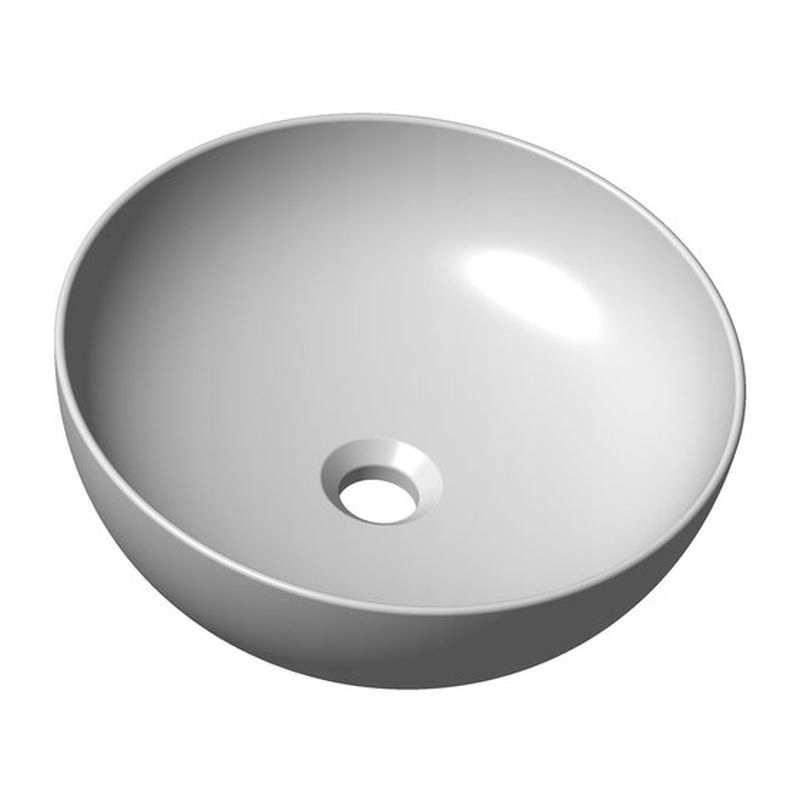 Umývadlo - Umývadlo na dosku 40 cm okrúhle RAVAK UNI SLIM