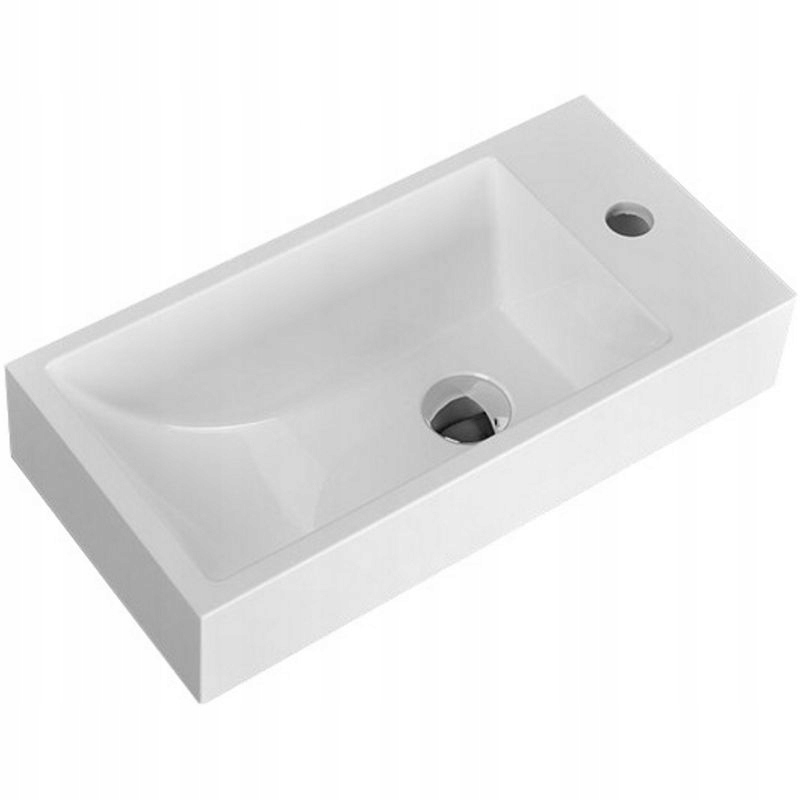 Umývadlo - UMYVADLO NA PLOCHU 50x25 CM MARBLE OMNIRES MARBLE