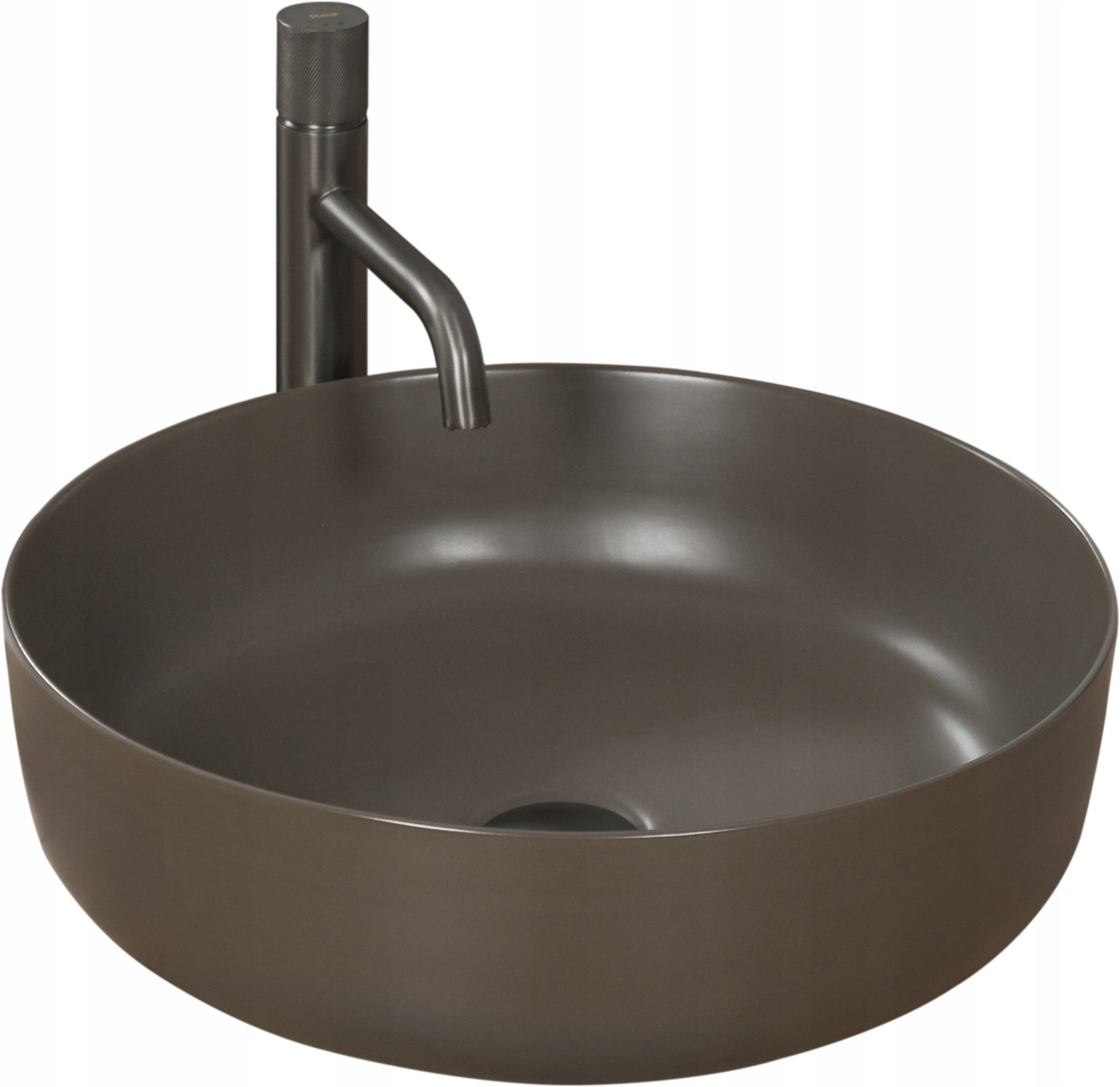 Umývadlo -  MODERN ROUND GREY MATTE ELMA REA umývadlo