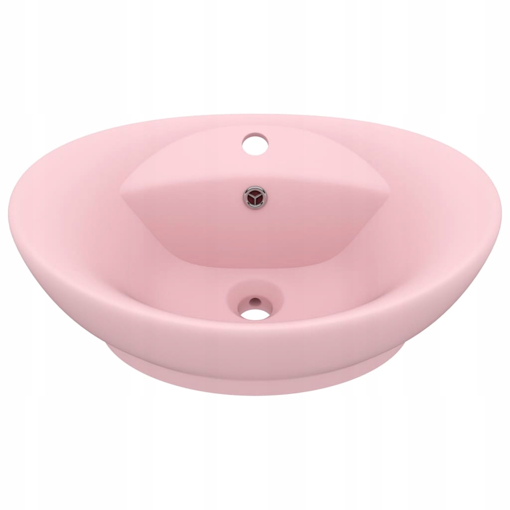 Umývadlo - WASHBASIN Pultová doska, keramika, ruža 58,5x39