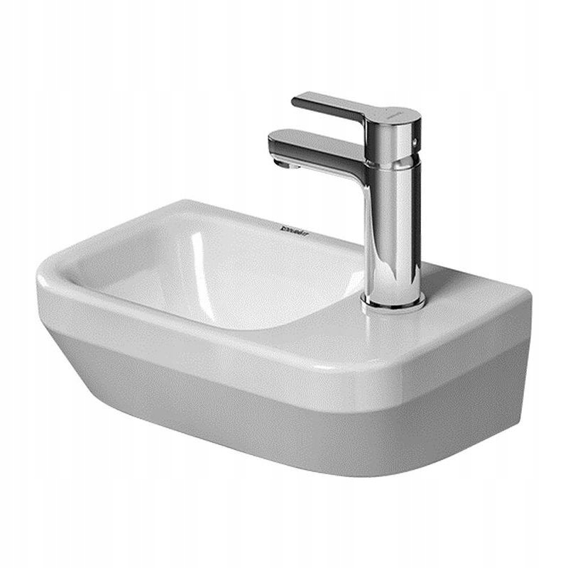 Umývadlo - POLOKRUHOVÉ NÁSTENNÉ UMÝVADLO 36x22 cm DURAVIT