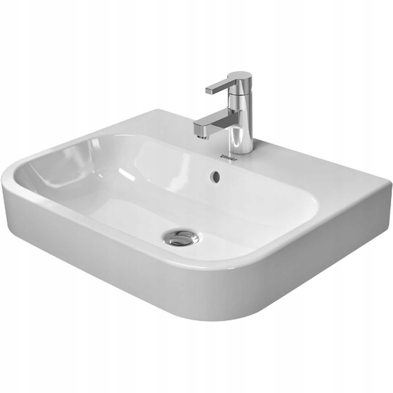 Umývadlo -  Umývadlo umiestnené na doske 60X46 CM DURAVIT HAPPY