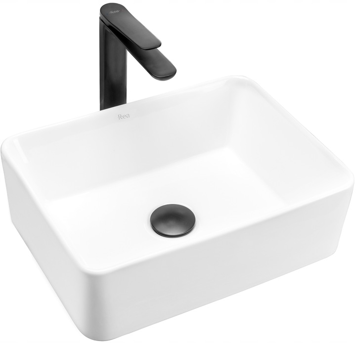 Umývadlo - Na dosku keramické umývadlo Anita Mini White