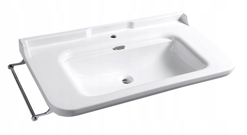 Umývadlo - Umývadlo RETRO 120x55cm závesné, biele WALDORF