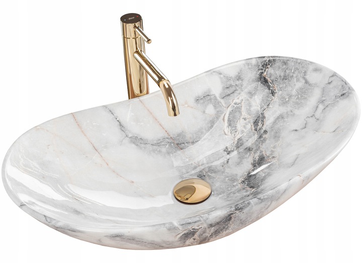 Umývadlo - Royal Granite umývadlo na dosku Stone 60cm Rea