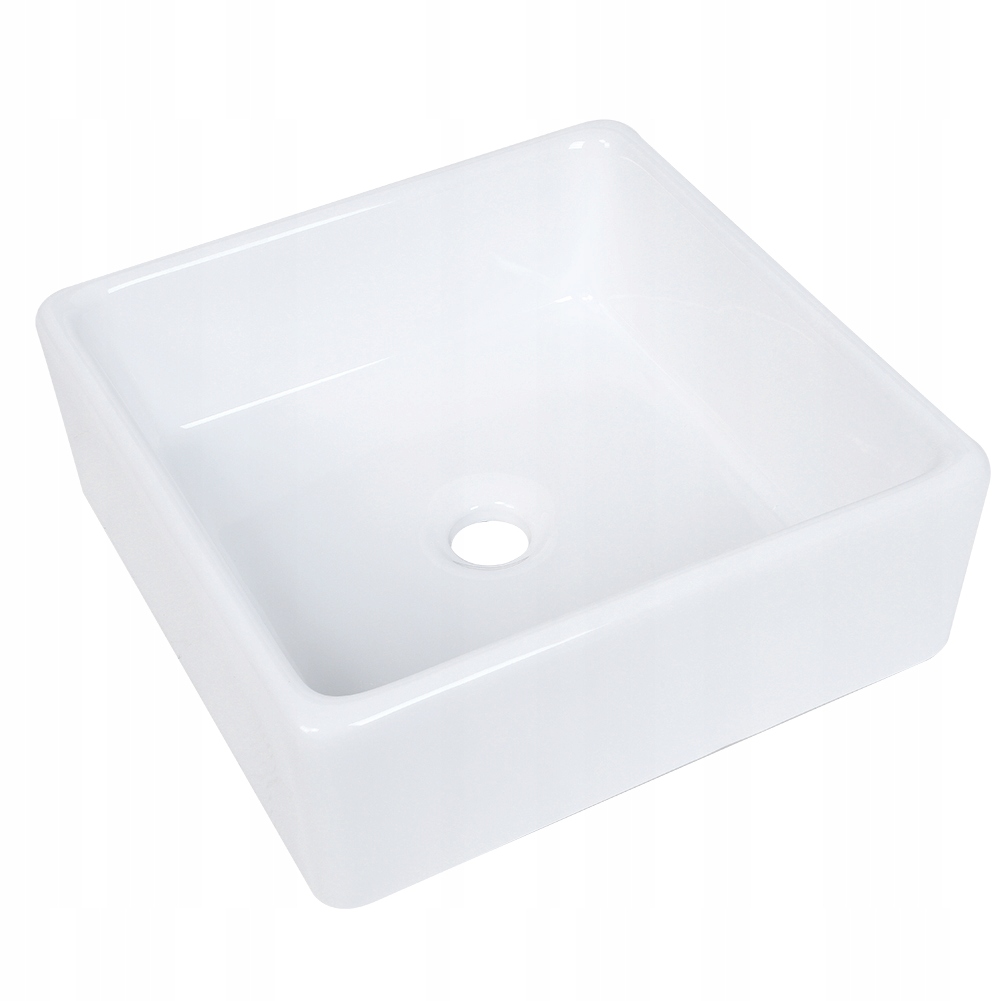 Umývadlo - Umývadlo na dosku Ceramic Square 38cm