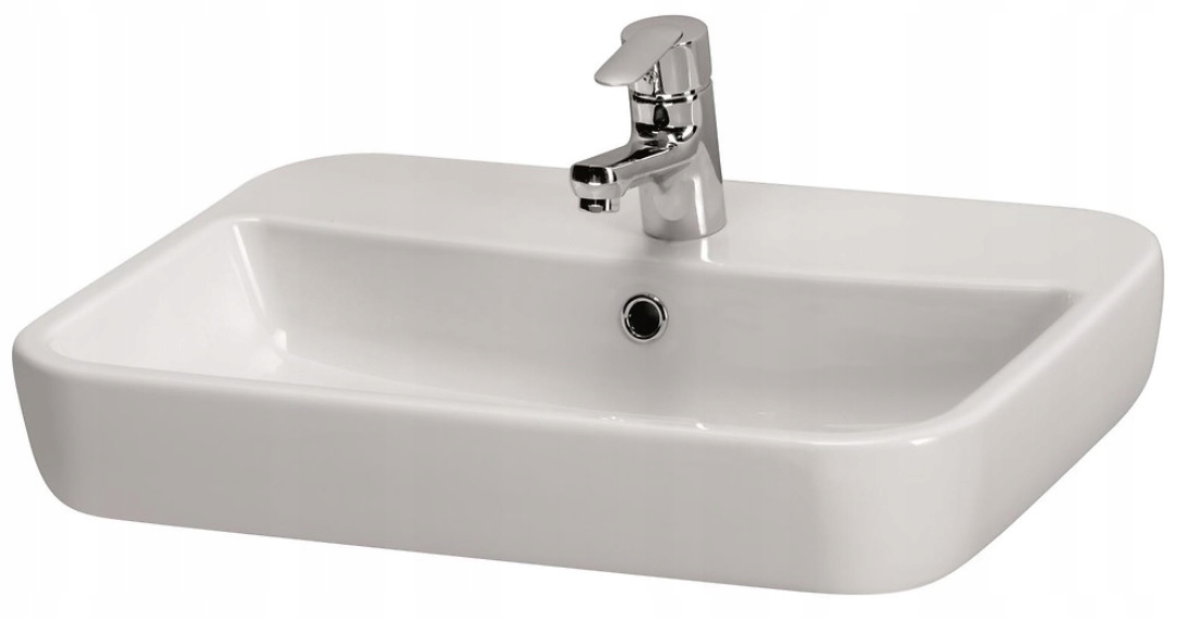 Umývadlo -  Umývadlo Caspia square Cersanit K11-0095 s defektom