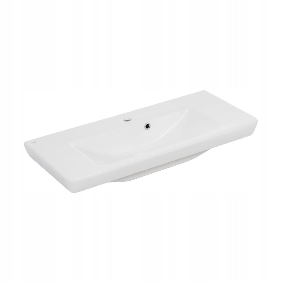 Umývadlo - Keramické umývadlo Porto 85 cm biele
